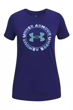 Фитнес-Футболка с логотипом Under Armour, синий