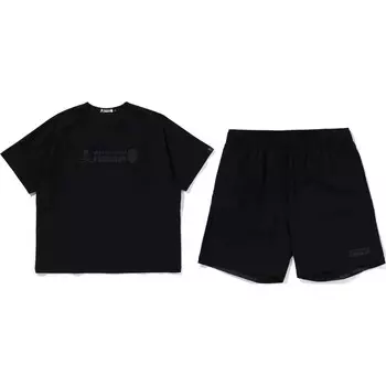 Фитнес-комплект Mastermind JAPAN Collaboration для мужчин, черный A Bathing Ape, черный