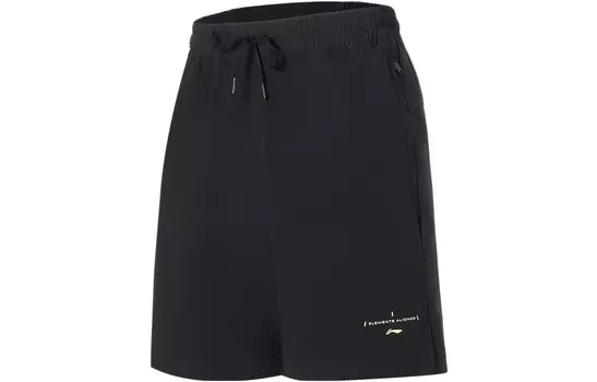 Фитнес Серия Повседневные Шорты Мужские Черные Lining, черный