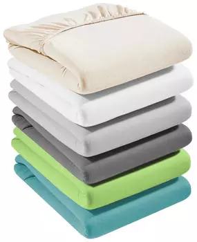 Fitted sheet sissi basic jersey Esposa, голубой