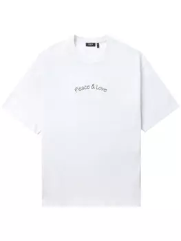 Five Cm футболка с графичным принтом, белый