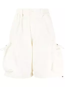 Five Cm шорты карго с эластичным поясом, белый