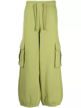 Five Cm спортивные брюки карго с нашивкой-логотипом, зеленый