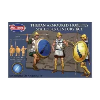 Фиванские бронированные гоплиты – 450–300 гг. до н. э., Historical Miniatures - Ancients (Victrix) (28mm)