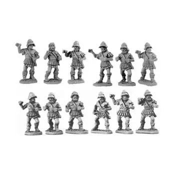 Фиванские гоплиты в льняных кирасах, Ancients - Greek (15mm) (Xyston Miniatures)