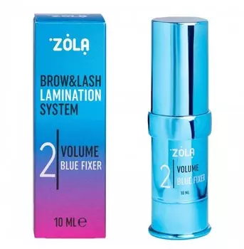 Фиксатор для ламинирования ресниц и бровей ZOLA Color Lab 02 Lifting Blue Gel 10 мл Project Lashes