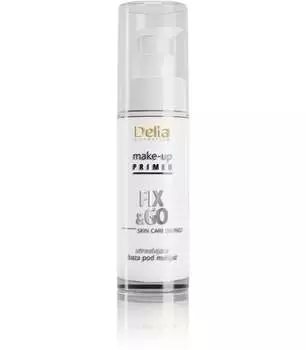 Фиксирующая база под макияж Fix&Go, 30 мл Delia, Skin Care Defined