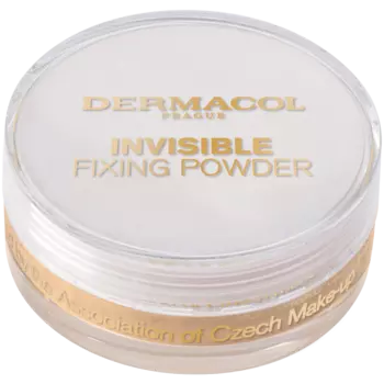 Фиксирующая прозрачная легкая пудра Dermacol Invisible, 13,5 гр