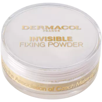 Фиксирующая прозрачная натуральная пудра Dermacol Invisible, 13,5 гр