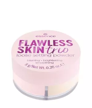 Фиксирующая пудра essence FLAWLESS SKIN trio loose setting powder, Nr. 10, 8g