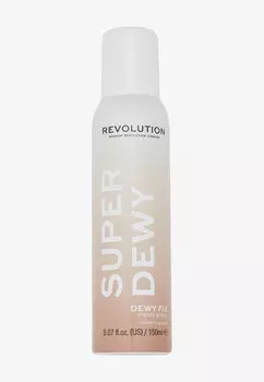 Фиксирующие спреи и порошки Revolution Superdewy Misting Spray Makeup Revolution, цвет clear