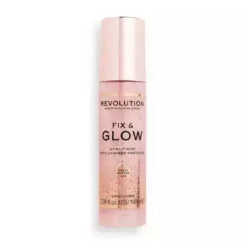 Фиксирующий спрей Makeup Revolution Fix & Glow Fixing Spray