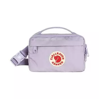 Fjallraven Нейлоновая сумка через плечо, сумка-труба, унисекс, фиолетовая