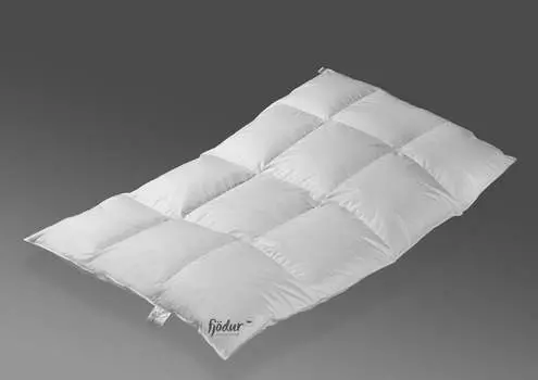 Fjdur Polarwarm Basic пуховое одеяло 155х220см "fjdur Farina" 70% перо 100% хлопок Otto Keller