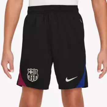 ФК Барселона 2024-2025 Strike Детские шорты Nike, чёрный