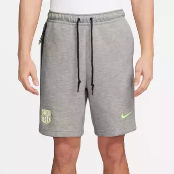ФК Барселона мужские шорты 2024-2025 Tech Fleece Nike, серый