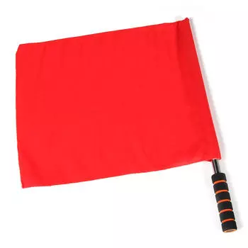 флаг для судей / арбитров в кулуарах | Несколько цветов GLADIATORFIT, красный