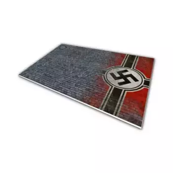 Флаг из булыжника - немецкий, QuickSandPlinth PVC Plinths - AFV 1/72 (102 x 72mm)