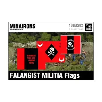 Флаги фалангистской милиции, Spanish Civil War - Decals & Flags (1:100)