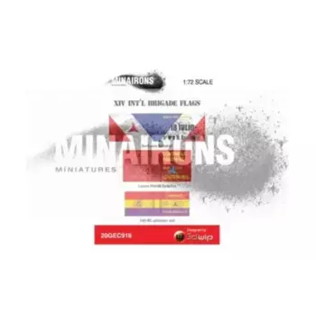 Флаги интернациональной бригады, Spanish Civil War - Decals & Flags (1:100)