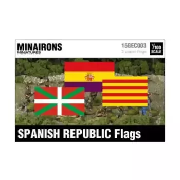 Флаги Испанской Республики, Spanish Civil War - Decals & Flags (1:100)
