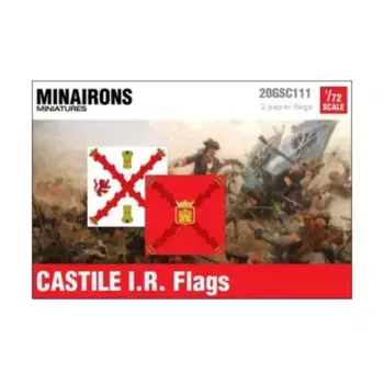 Флаги Кастилии ИК, War of Spanish Succession - Decals & Flags (1:72)