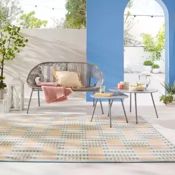 FLAIR RUGS Ковер "Villa", прямоугольный, уличный ковер 160х230 см, цвет bunt
