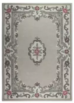 FLAIR RUGS Шерстяной ковер "Aubusson", прямоугольный 75х150 см, цвет natur