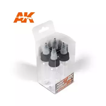 Флаконы-дозаторы для краски (30 мл), Supplies & Accessories (AK-Interactive)