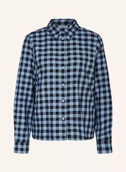 Фланелевая блузка-рубашка Marc O'Polo DENIM, цвет SCHWARZ/HELLBLAU