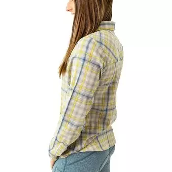 Фланелевая майка Liv'n женская Club Ride Apparel, цвет Yellow Cream