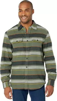 Фланелевая рубашка Арройо The North Face, цвет Thyme Large Half Dome Stripe 2