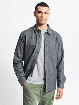 Фланелевая рубашка Barmer Aubin, серый