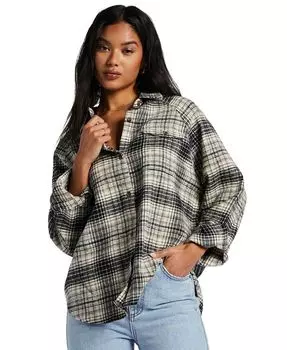 Фланелевая рубашка Best Time для юниоров Billabong, белый