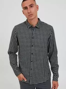 Фланелевая рубашка бхалан Blend, серый