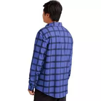 Фланелевая рубашка Charger – мужская DAKINE, цвет Pipe Purple Plaid