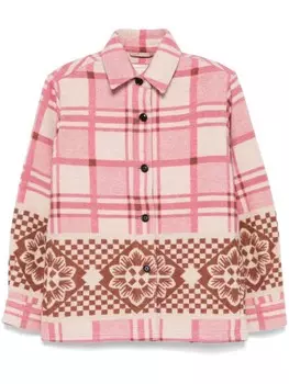 Фланелевая рубашка Filson, розовый