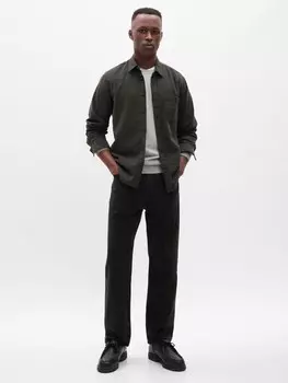 Фланелевая рубашка Gap, серый