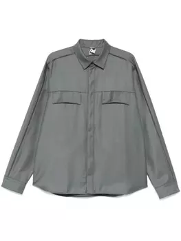 Фланелевая рубашка GR10K, серый