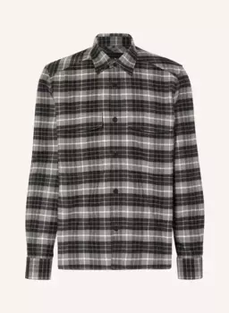 Фланелевая рубашка gunray comfort fit Drykorn, черный