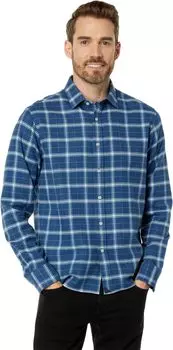 Фланелевая рубашка Каллахан UNTUCKit, синий