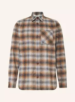 Фланелевая рубашка mmgdavid comfort fit MOS MOSH Gallery, цвет BRAUN/HELLGRAU/DUNKELGRAU