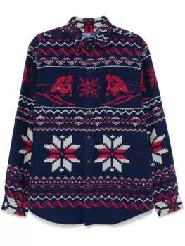 Фланелевая рубашка Polo Ralph Lauren, синий