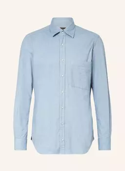 Фланелевая рубашка приталенного кроя Livo Windsor., голубой
