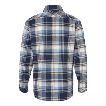 Фланелевая рубашка с открытым карманом и длинными рукавами Burnside