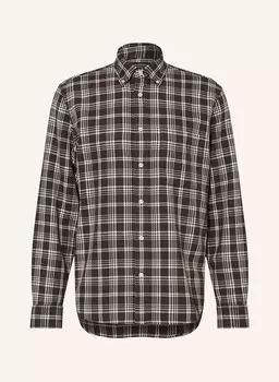 Фланелевая рубашка стандартного кроя Marc O'Polo, цвет DUNKELGRAU/WEISS