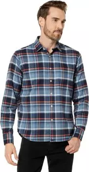 Фланелевая рубашка Уолша UNTUCKit, синий