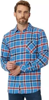 Фланелевая рубашка в клетку Rip Curl, цвет Cobalt