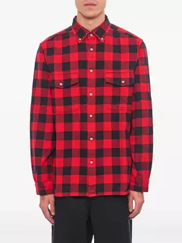 Фланелевая рубашка в клетку Woolrich, красный