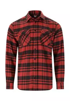 Фланелевая верхняя рубашка из дышащего функционального материала WHISTLER, цвет Chili Oil